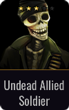 Gunner Undead Allied Soldier